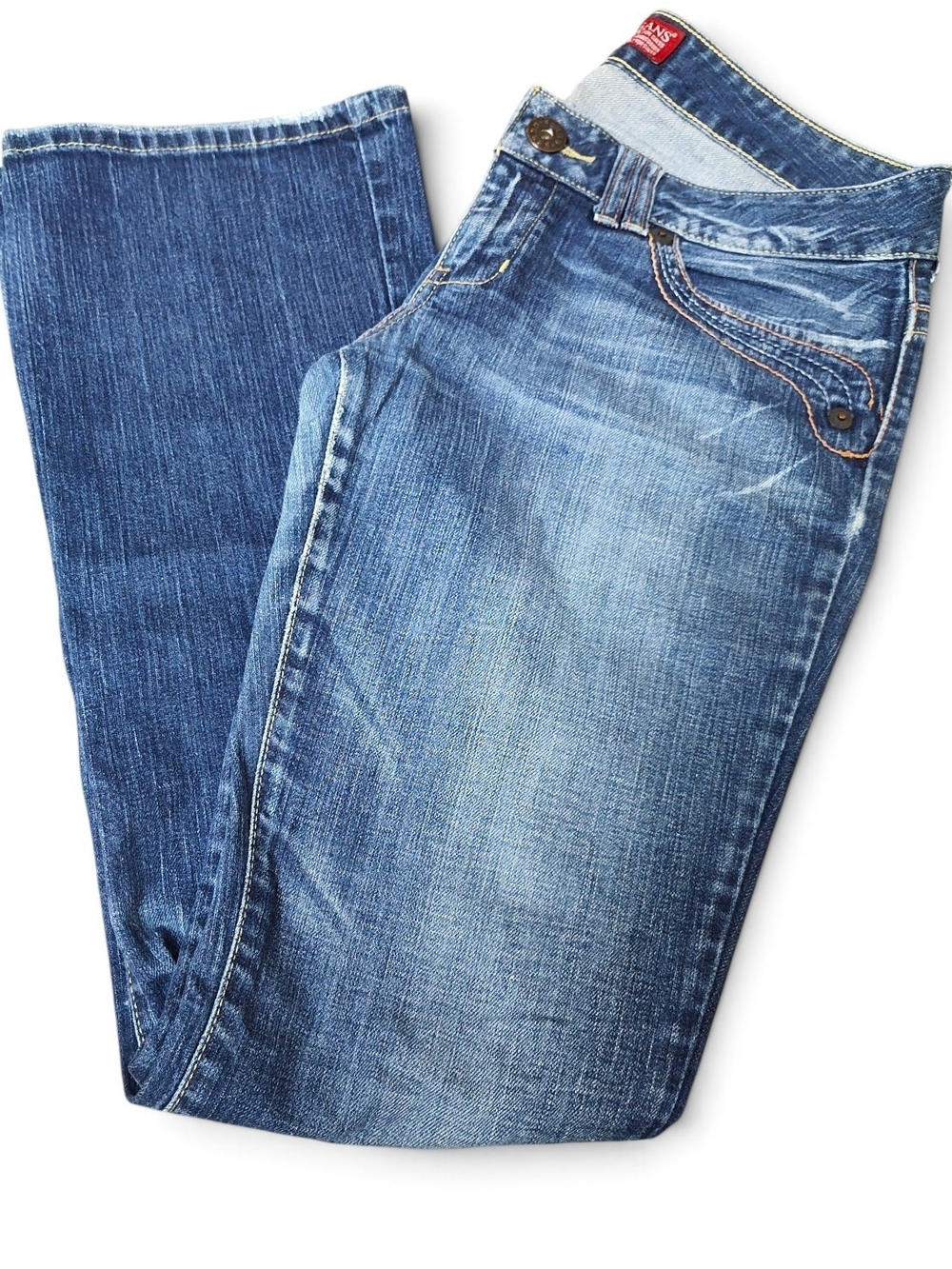 Guess Blue Denim Jeans - Classic Straight Fit